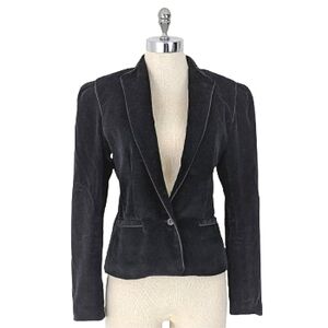 vintage 80's velvet blazer